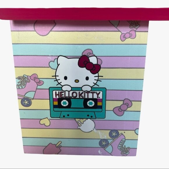 Hello Kitty Wooden Birdhouse - Viral Tiktok - 9-1/4" Tall - Picture 5 of 12